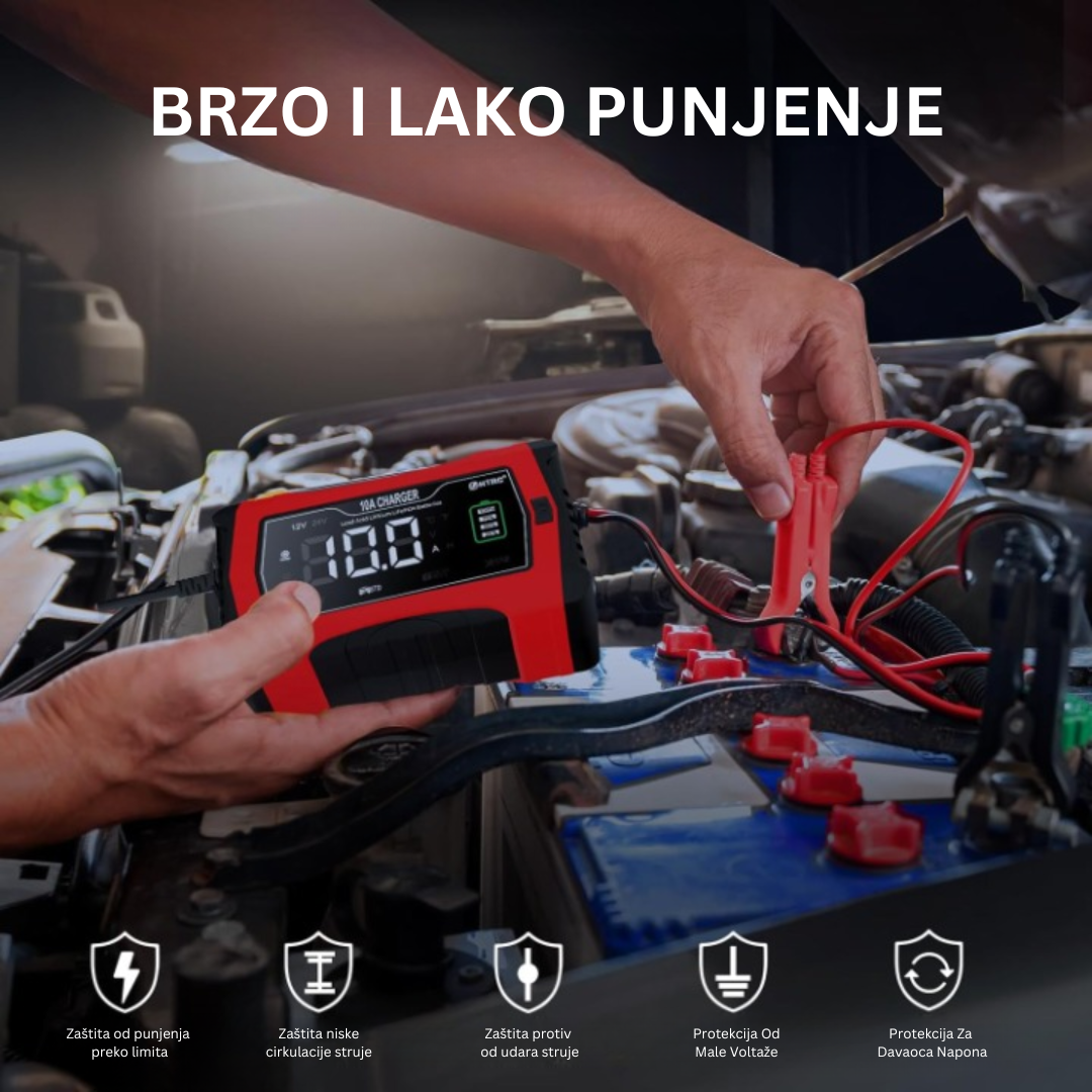 Potpuno Automatski Punjač Akumulatora