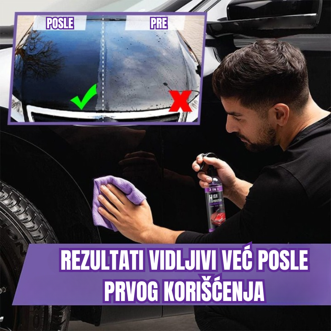 3 u 1 Keramički Sprej za Održavanje Automobila (1+1 GRATIS)