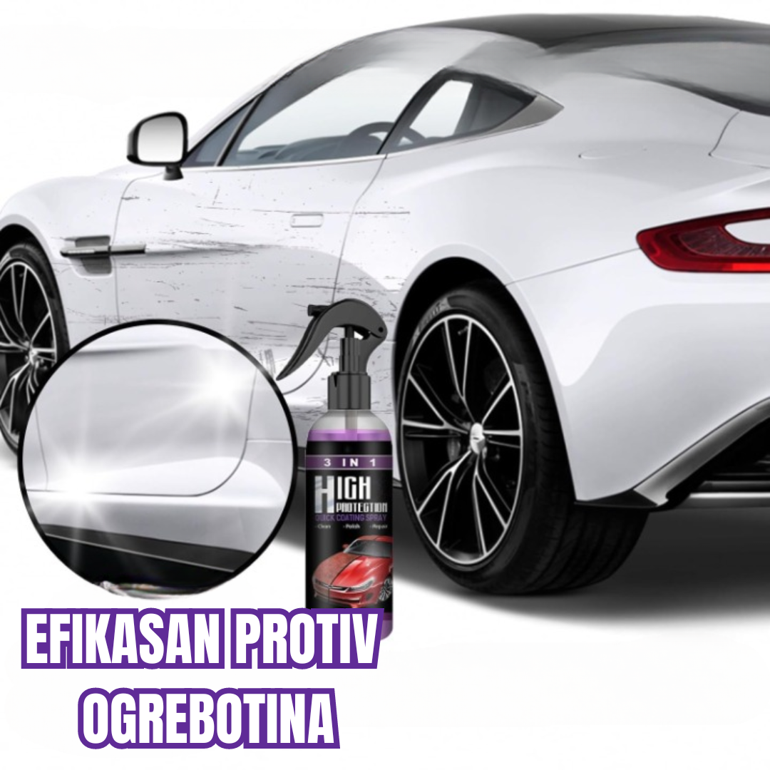 3 u 1 Keramički Sprej za Održavanje Automobila (1+1 GRATIS)
