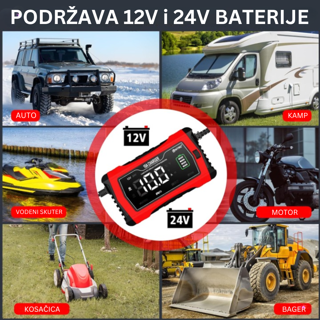 Potpuno Automatski Punjač Akumulatora