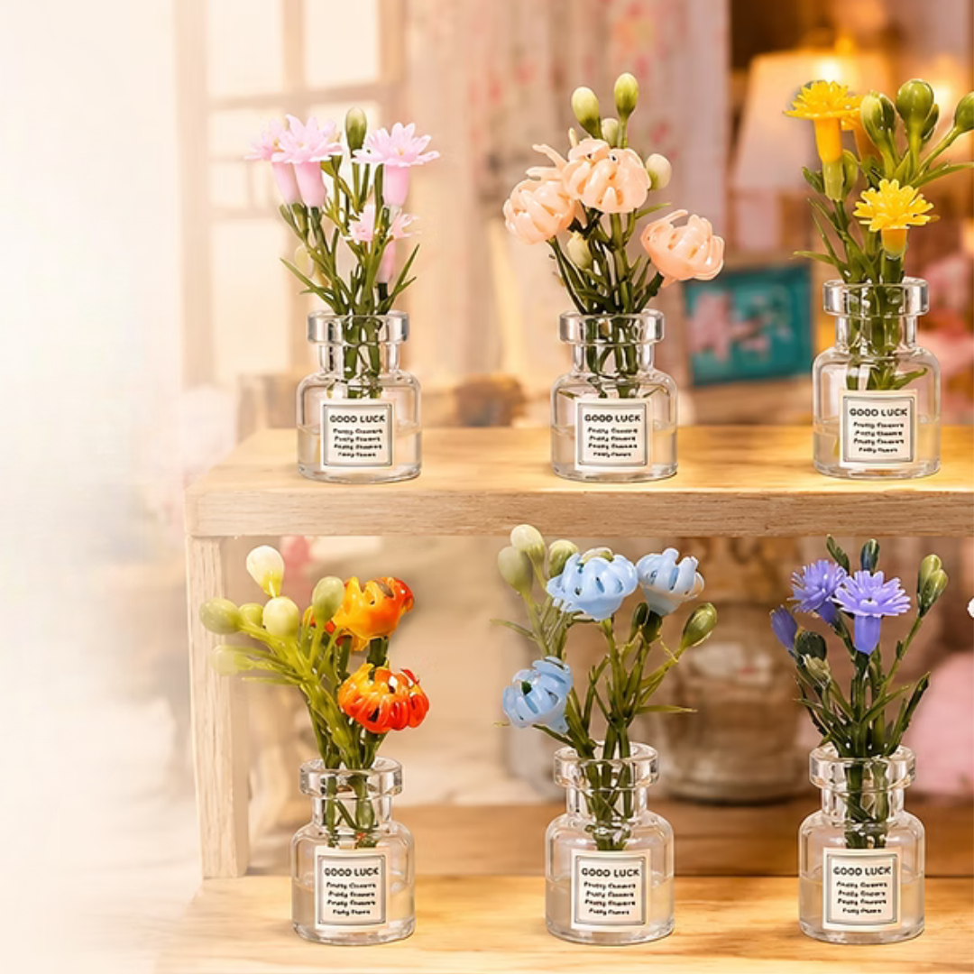 DollFlowers™ – Buket Cvijeća za Lutke (Set od 10 Komada)