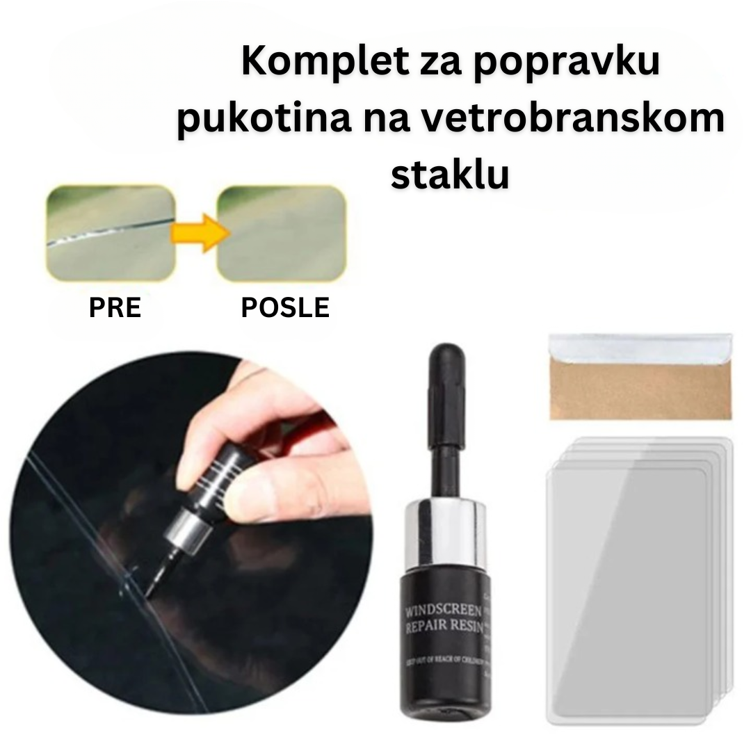 Set za Reparaciju Svih Vrsta Stakala