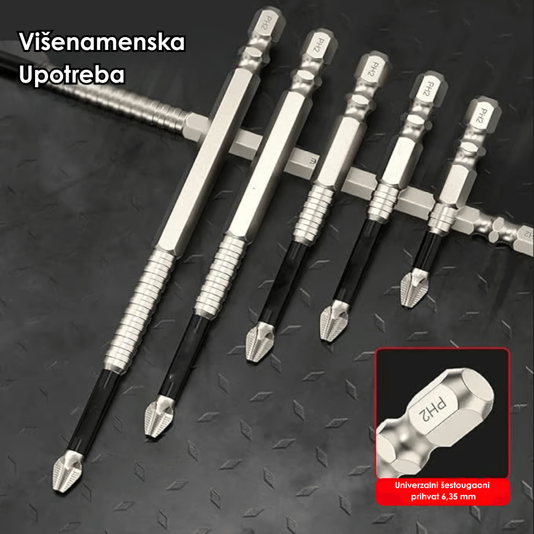 Set Burgija za Odvijače sa Magnetom