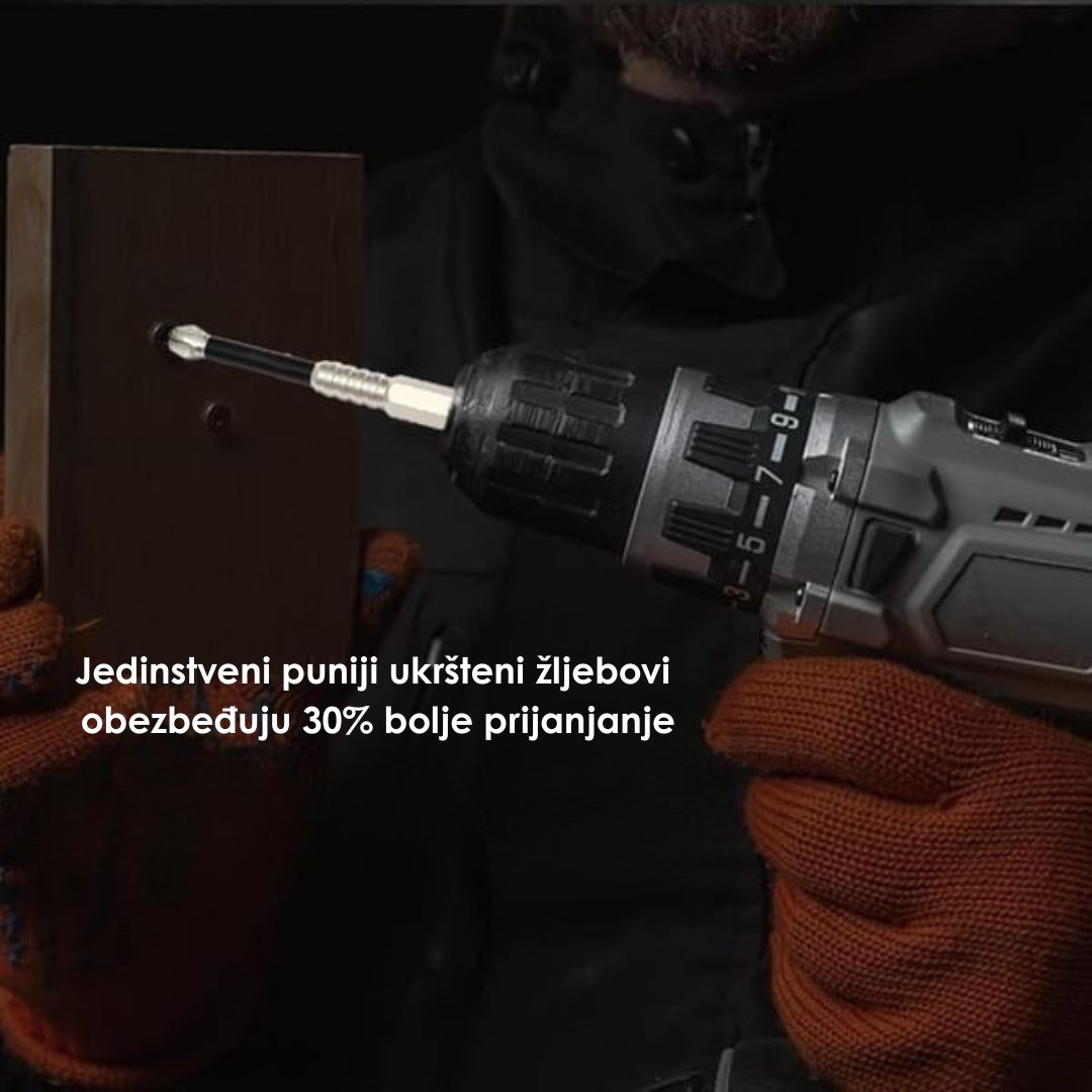 Set Burgija za Odvijače sa Magnetom