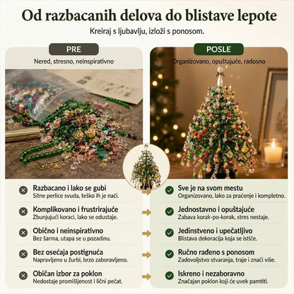 CrystalTree™ – Komplet Za Izradu Jelke
