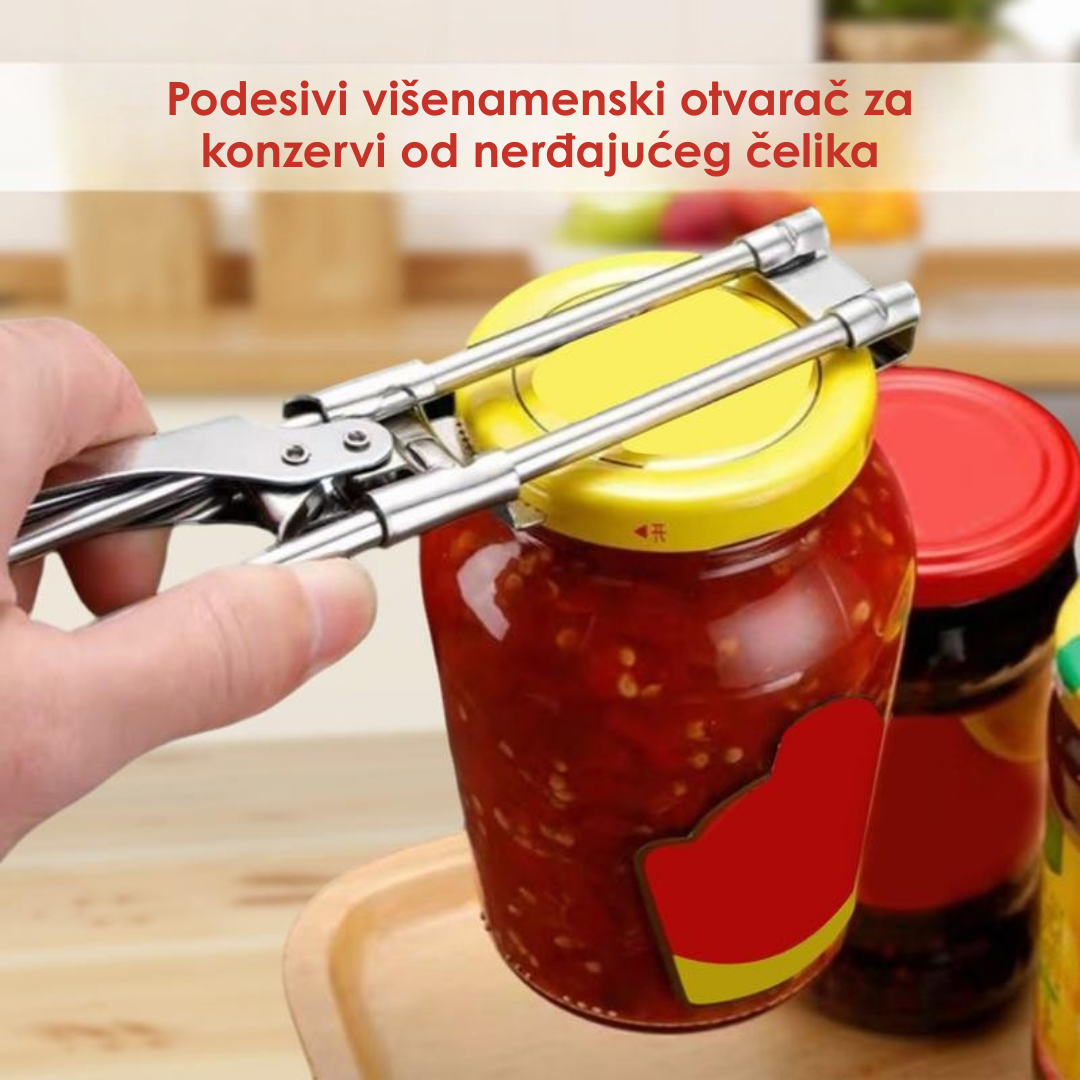 Multifunkcionalni Otvarač za Tegle