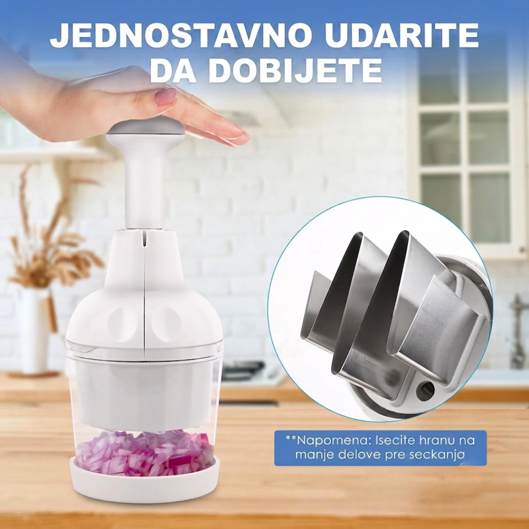 QuickChop™ – Ručni Sekač za Povrće