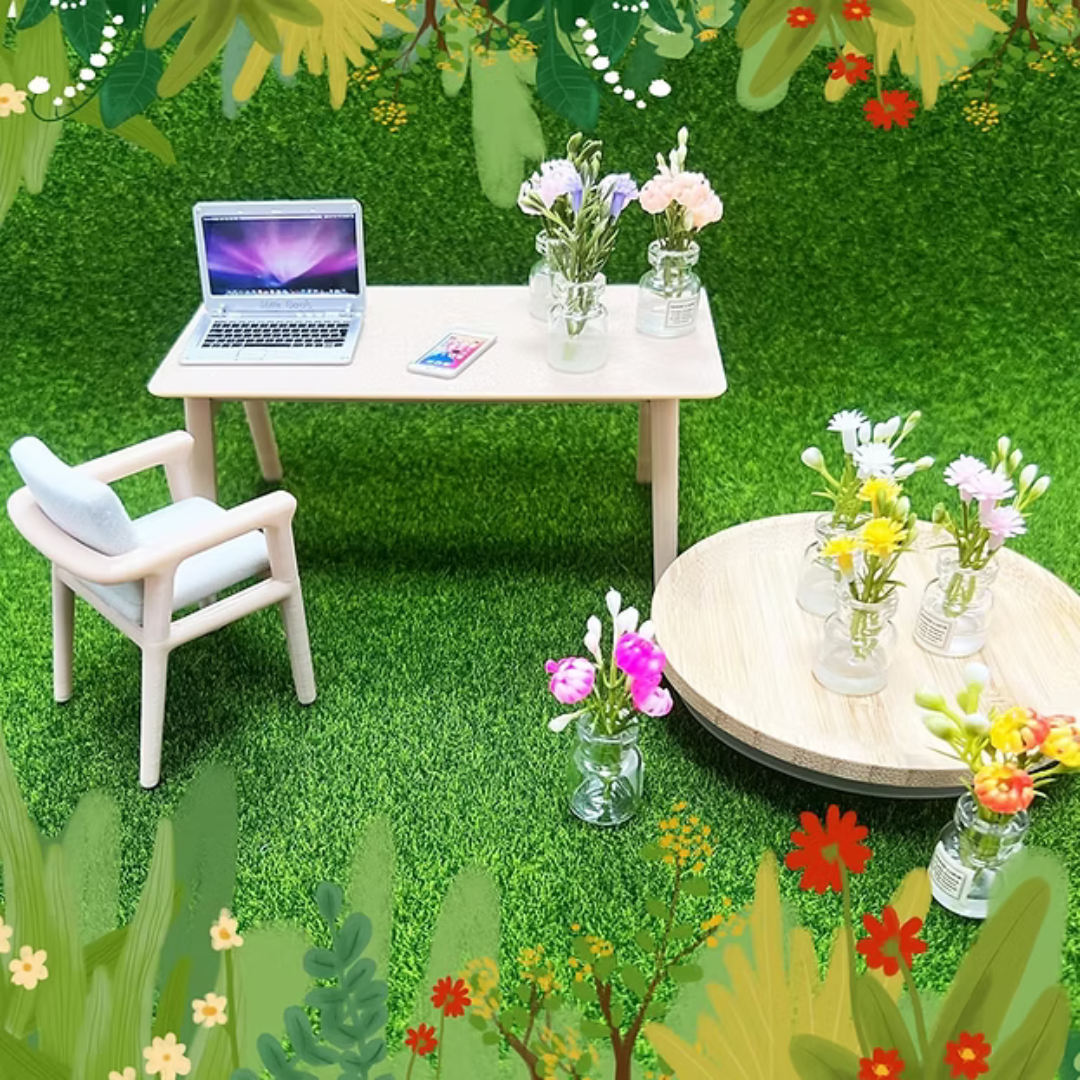 DollFlowers™ – Buket Cvijeća za Lutke (Set od 10 Komada)