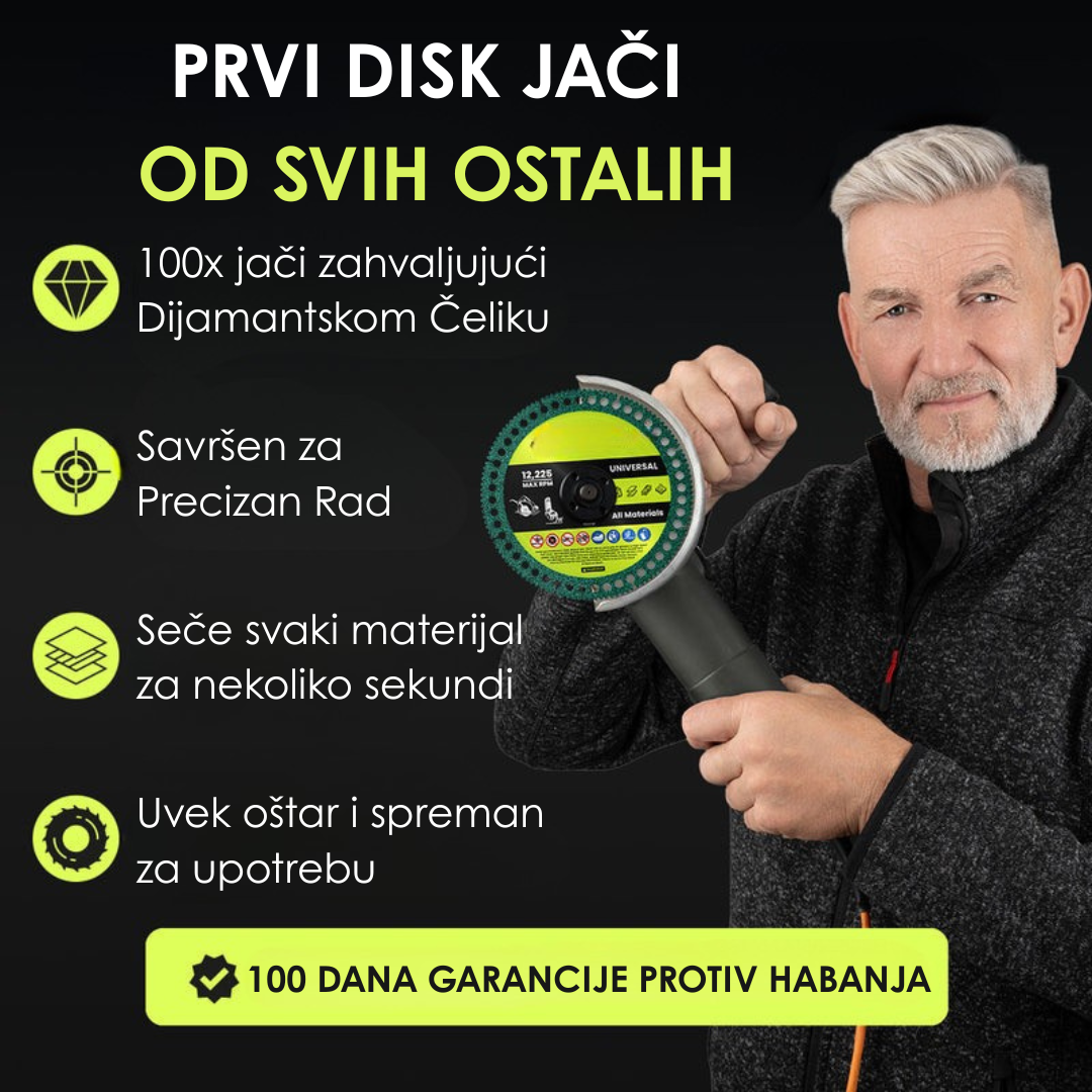 Neuništivi Disk za Sječenje