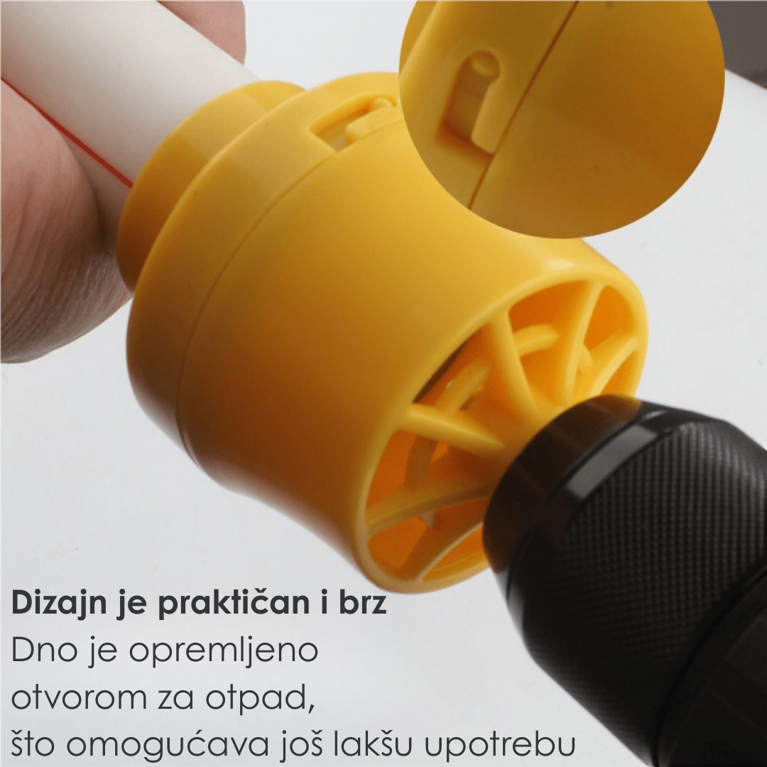 Komplet za Narezivanje Navoja na PVC Cijevi