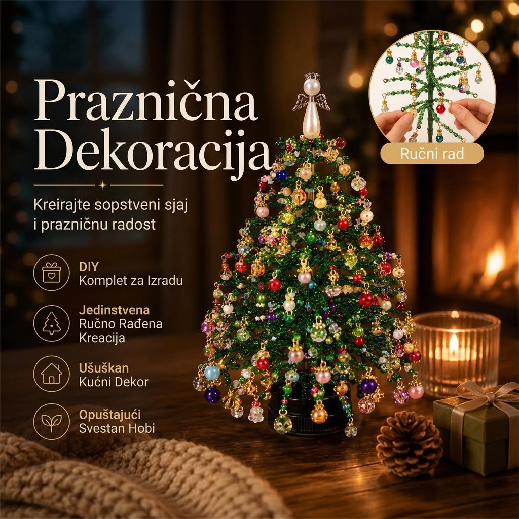 CrystalTree™ – Komplet Za Izradu Jelke