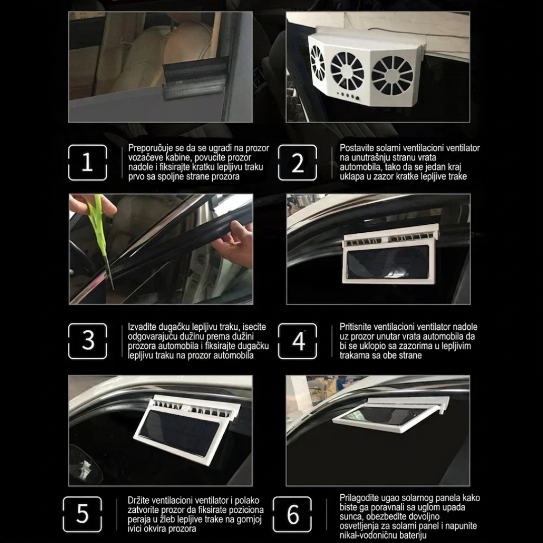 CarVentilator™ - Ventilator Za Hladjenje Automobila