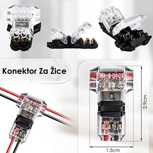 Dvostruki Konektor Za Žice (Set od 10 Komada)