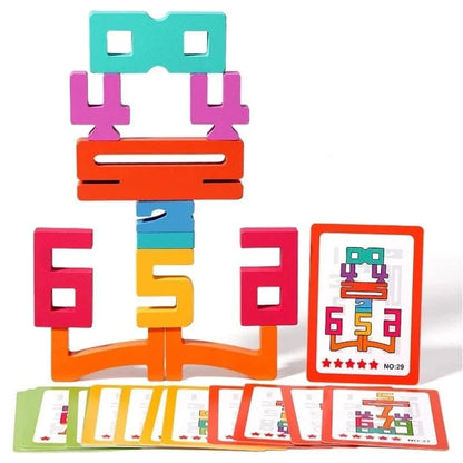 WoodenWonders™ – Drvene Matematičke Puzle za Djecu