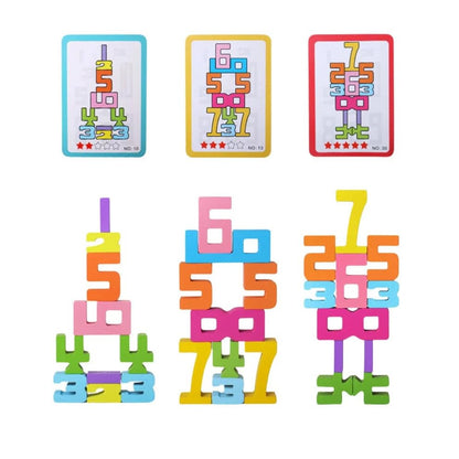 WoodenWonders™ – Drvene Matematičke Puzle za Djecu