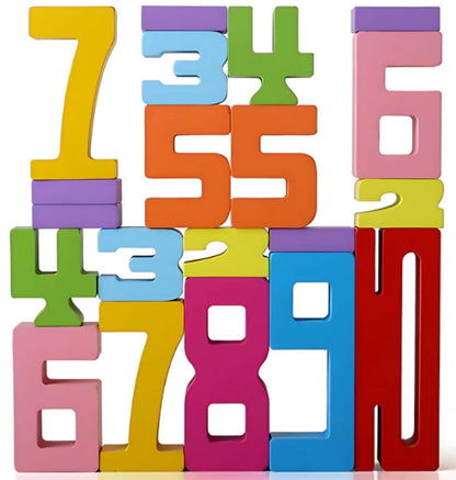 WoodenWonders™ – Drvene Matematičke Puzle za Djecu