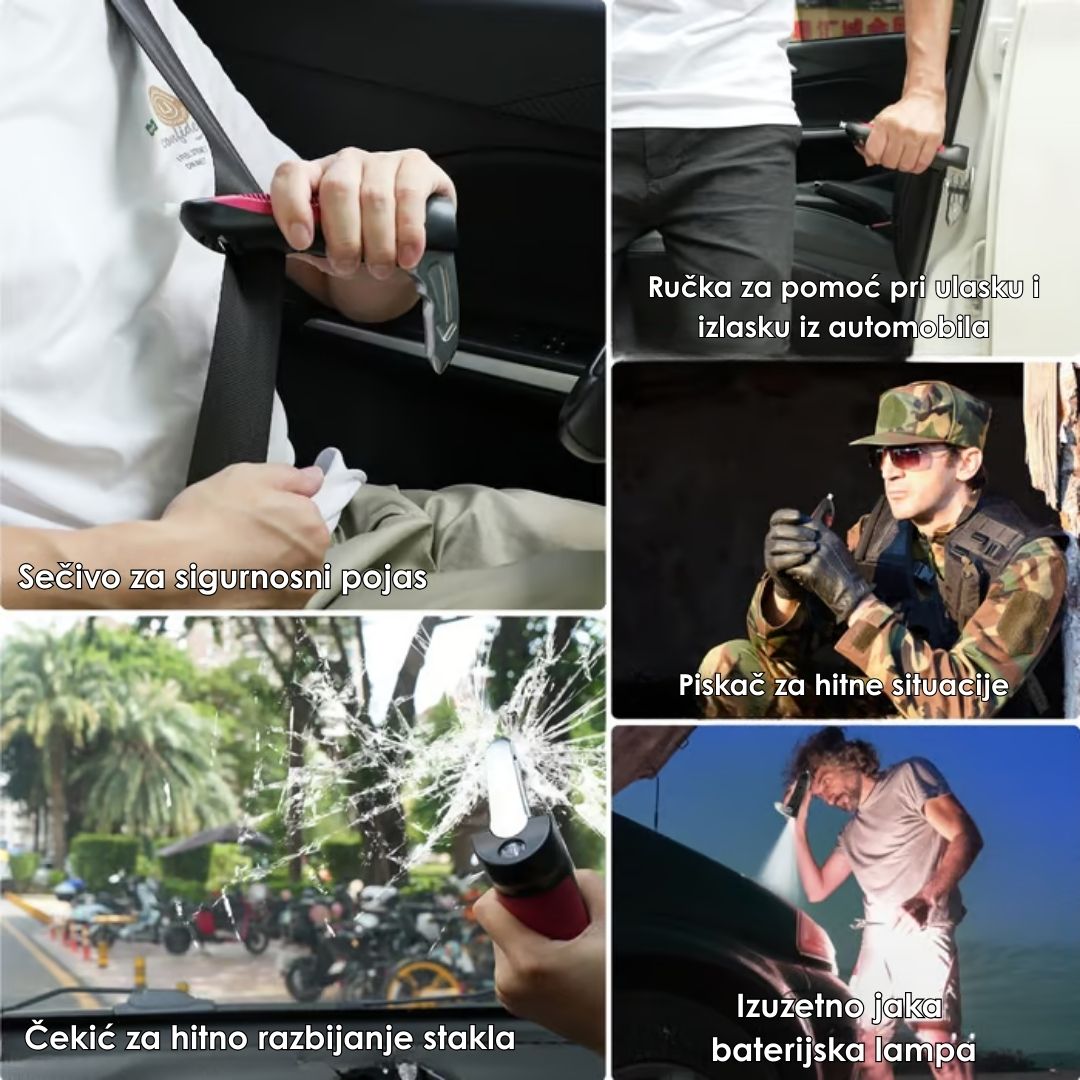 5 u 1 Pomoćna ručka za automobil