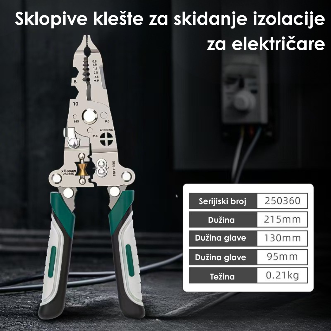 PowerPro™ - 8 u 1 Kliješta za Električare
