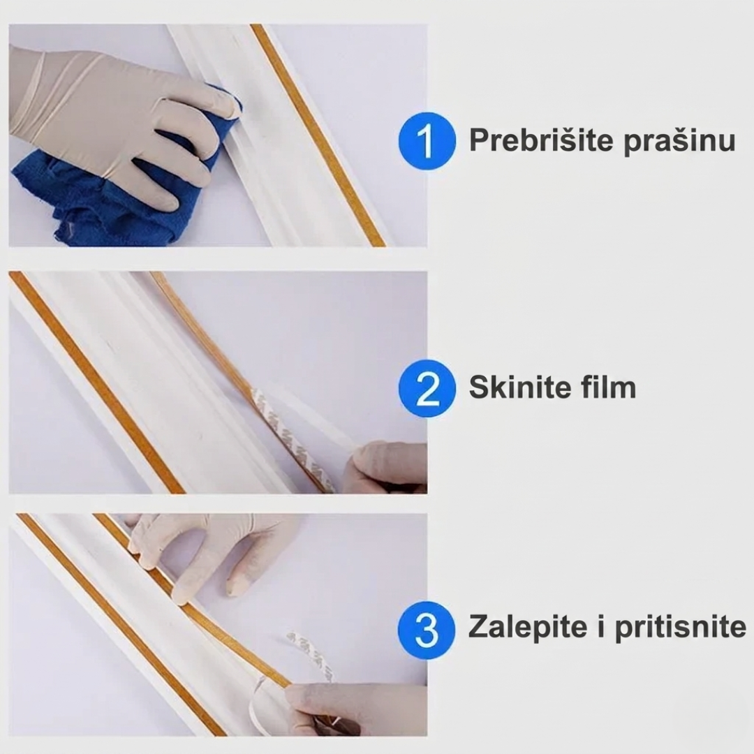 CleanSeal™ - Samolepljiva Traka Za Fugne