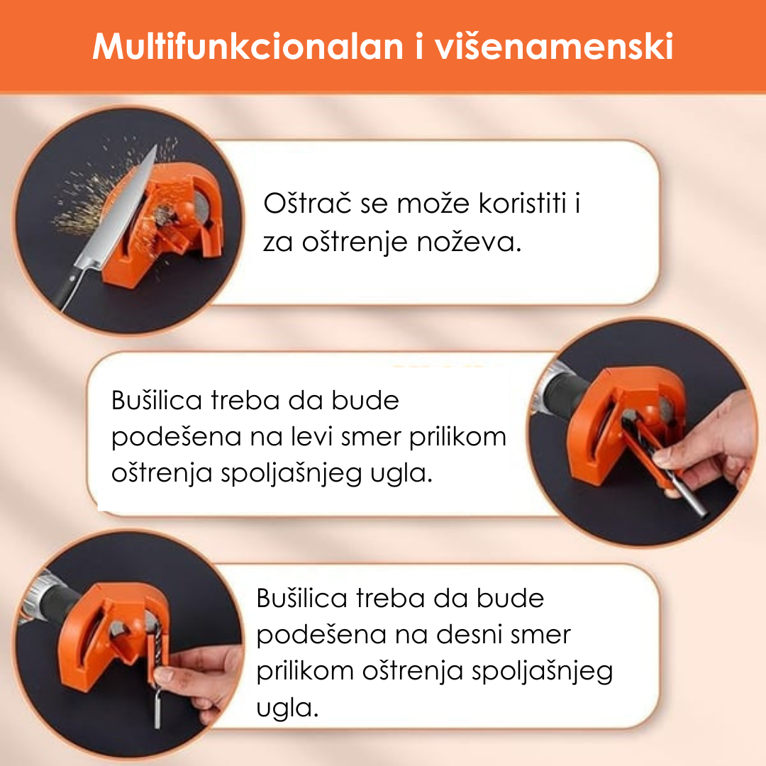 Set za Oštrenje Burgija