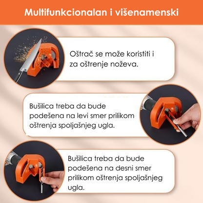 Set za Oštrenje Burgija