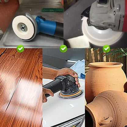 Disk za poliranje od vune (Set od 3 Komada)