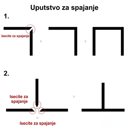 CleanSeal™ - Samolepljiva Traka Za Fugne