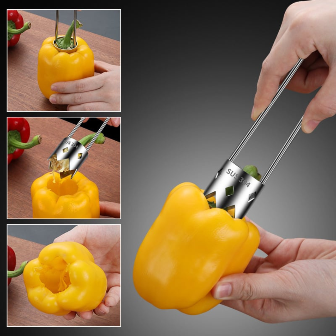 KitchenPro™ - Multifunkcionalni uređaj za uklanjanje koštica iz voća i povrća