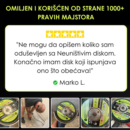 Neuništivi Disk za Sječenje