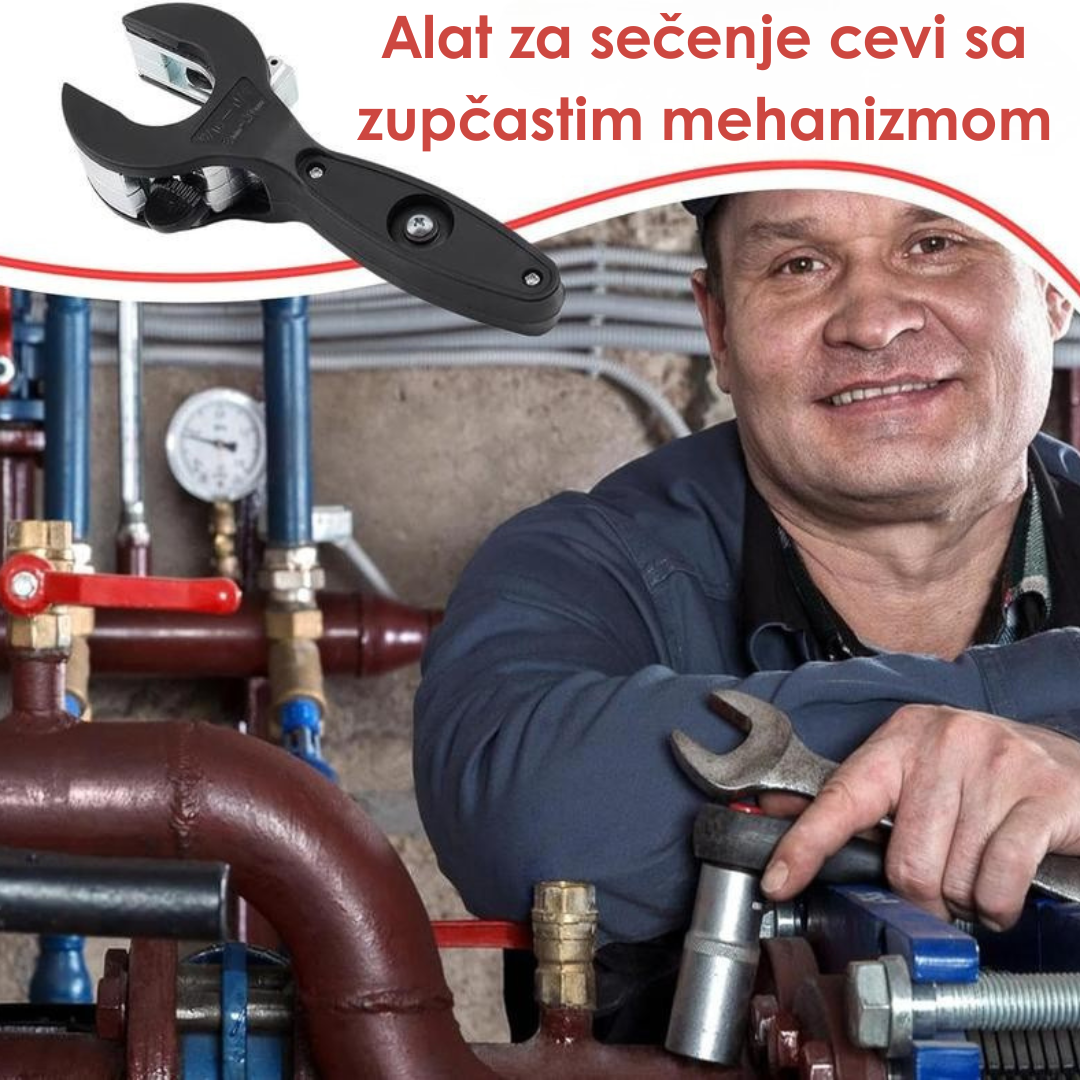Alat za Sječenje Cijevi sa Zupčastim Mehanizmom