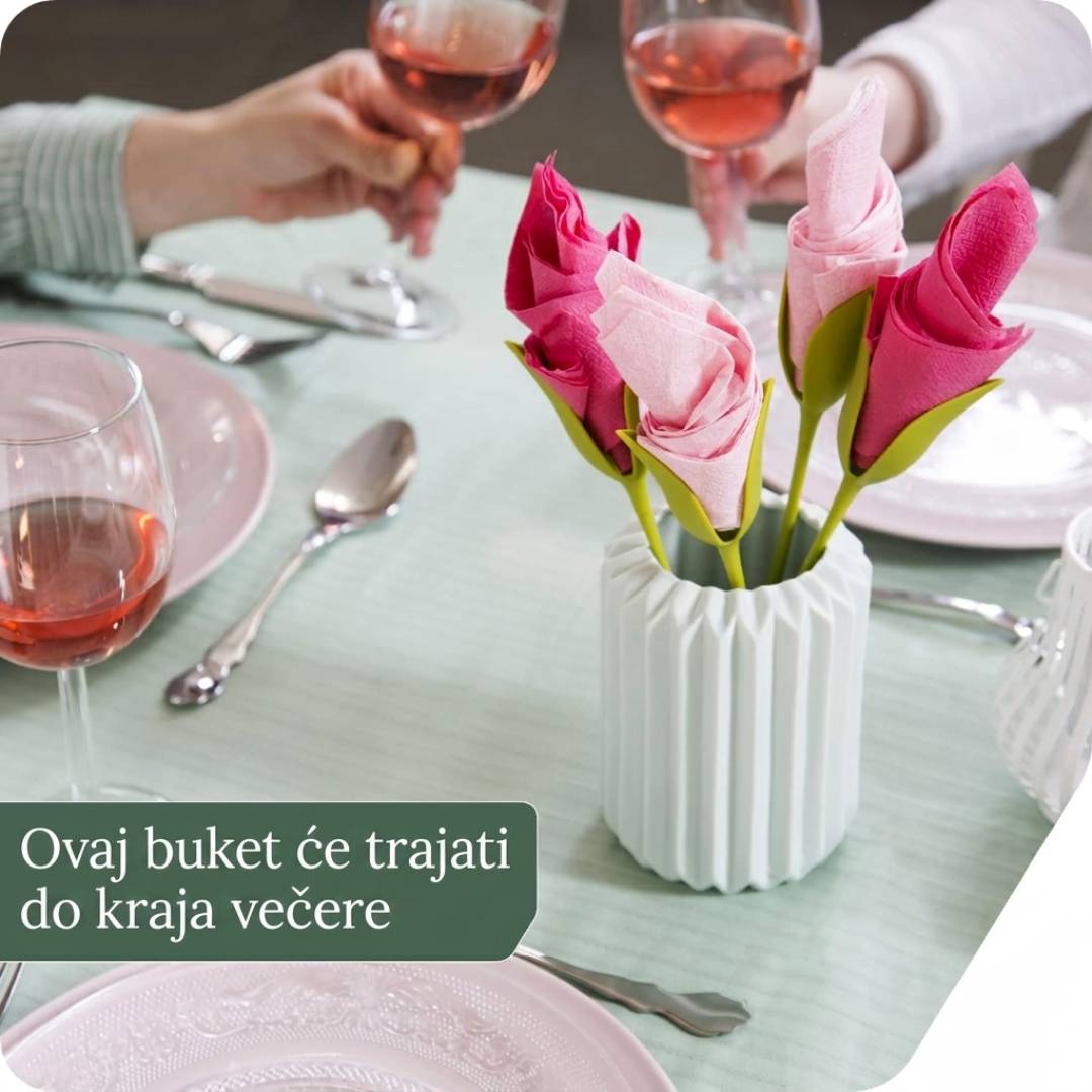 TulipNest™ – Držač za Salvete (Set od 4 Komada)