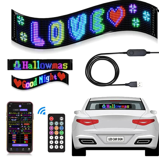 Ultra-tanak Fleksibilni Bluetooth LED Ekran