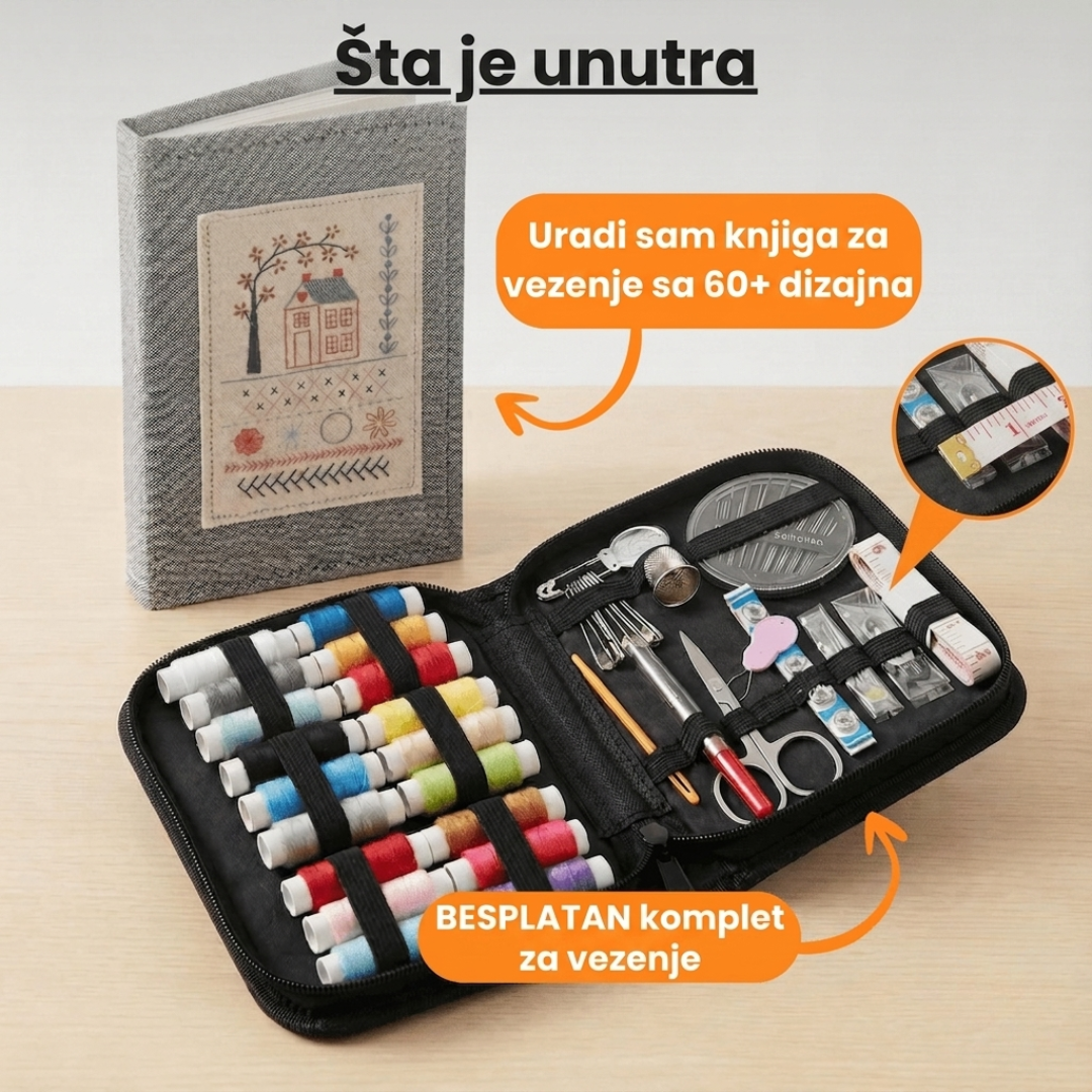 StitchCraft™ – Knjiga za Vez