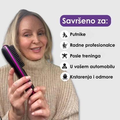 Bežična Prenosiva Četka za Ispravljanje Kose