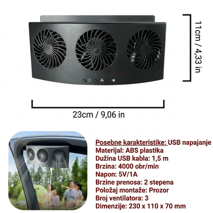 CarVentilator™ - Ventilator Za Hladjenje Automobila