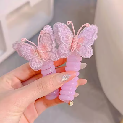 Leptir Gumice Za Kosu (Set od 2 Komada)