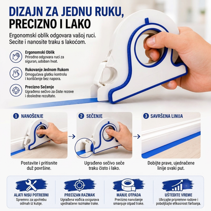 TapeMaster™ - Aplikator Trake Za Farbanje