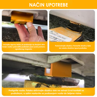 Univerzalna Magnetna Podloga za Dizalicu