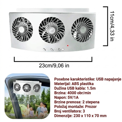 CarVentilator™ - Ventilator Za Hladjenje Automobila