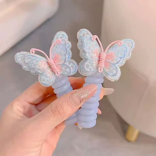 Leptir Gumice Za Kosu (Set od 2 Komada)