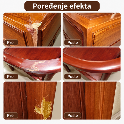 LeatherRevive™ – Set Za Popravku Namještaja Od Drveta (Set od 12 Nijansi)
