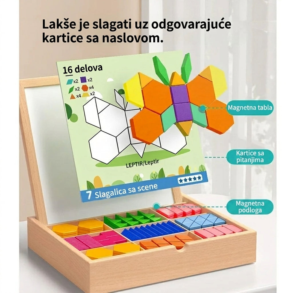BrainShape™ – Tangram Kutija Za Djecu