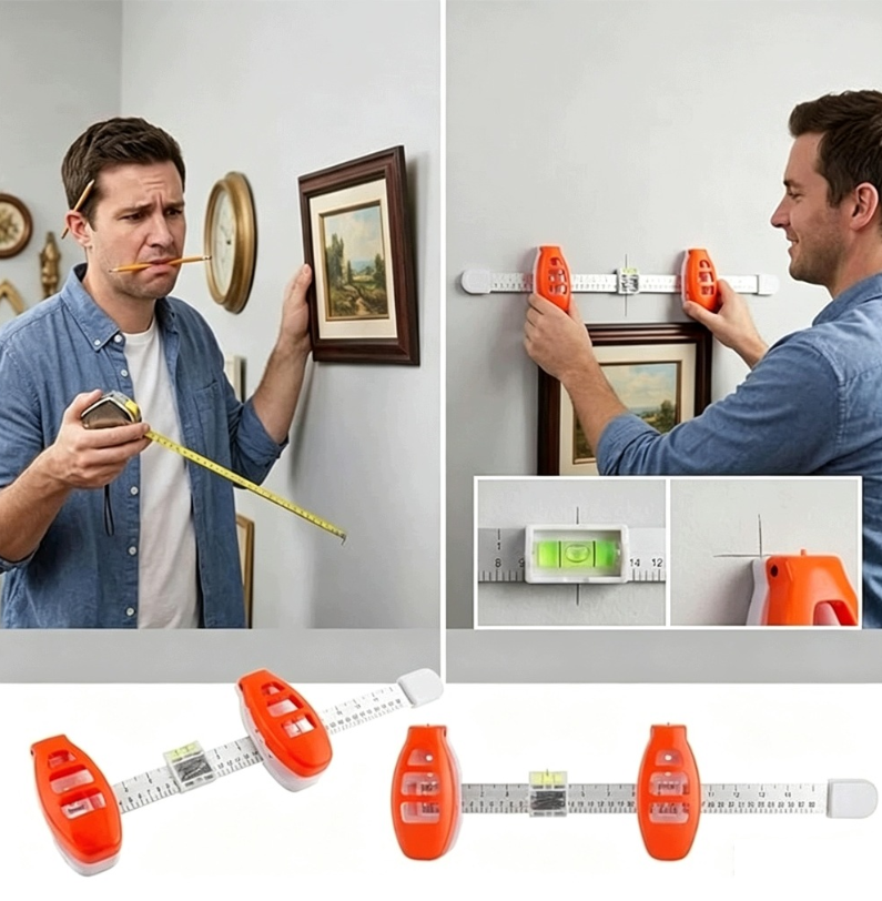 LevelMate™ – Alat Za Mjerenje i Nivelisanje Za Zid