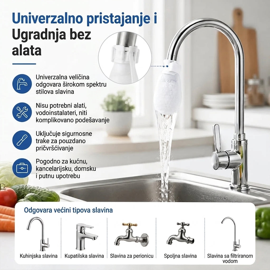 PureTap™ – Filter Kesice Za Slavinu (Set od 50 Komada)
